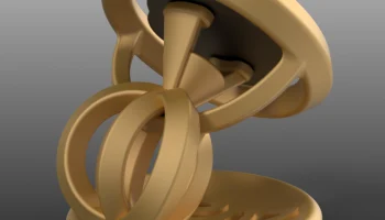 Премия 2024 3D Printing Idustry Awards - приз "Витое коль... 3