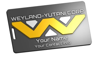 Багажная бирка Weyland-Yutani