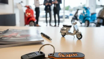 Брелок VESPA (Schl&uuml;sselanh&auml;nger)