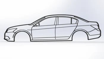 Настенное искусство Honda Accord 8-го поколения............