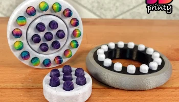 Circle Pop Fidget (Дизайн из нескольких материалов)......