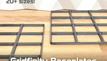 Базовая пластина Gridfinity (быстрая печать, облегченная ... 1