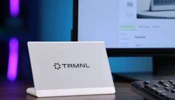 L-образный 3D-корпус для комплекта "сделай сам" TRMNL 7,5 дю