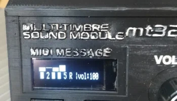 Неуклюжий футляр MIDI MT-32 2