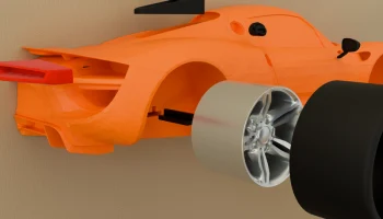 Porsche 918 Spyder Настенный 3