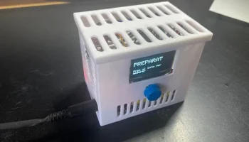 Станция погоды и качества ESP32 с искусственным интеллект..