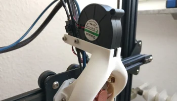CR-10/10S/Ender3 FANG для вентилятора 5015 - гладкая конс... 7