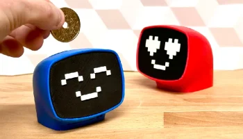 Cute Computer Bank (настольный компаньон - кавайная копил... 7