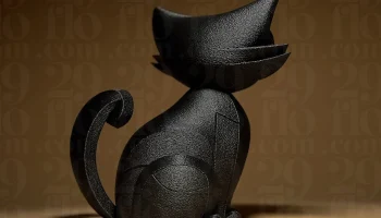 Фигурка кошки 3