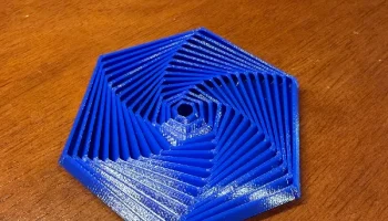 Hexagon Twist Fidget - печать на месте