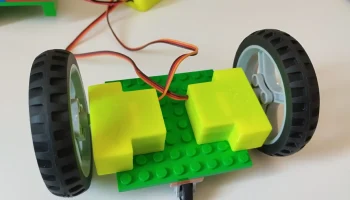 Крепление серводвигателя SG90 для Lego........ 3