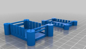 Чехол ESP32 Cam Skeleton с держателем антенны........