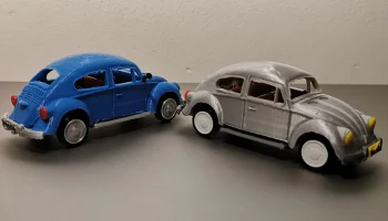 VW Beetle с двигателем 1:45, автор Эд ван дер Хейден. 4