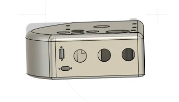 Аркадный джойстик Bluetooth ESP32 C3 3