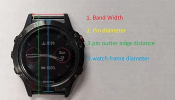 Адаптер для велосипедного крепления для часов Garmin 2