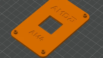 Задняя панель AMD AM4
