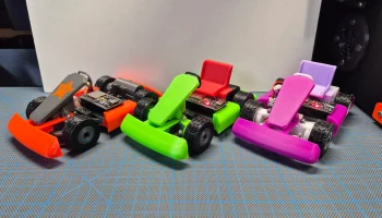 РЕМИКС - RC GoCart своими руками - TableRacer........