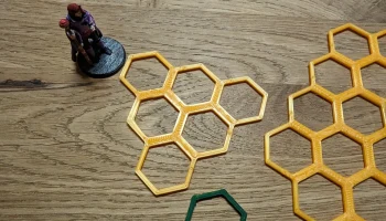 шестигранная сетка и формы диапазона бумаги... 2