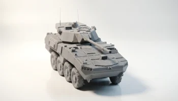 Военная машина Arx Pounder Tank 3D для печати............ 2