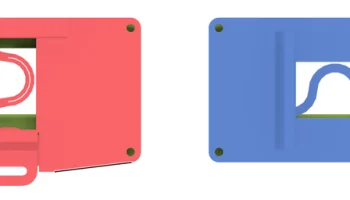 DIN-рейка 16x2 I2C Корпус/крепление для ЖК-дисплея/корпус.. 8