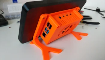 Корпус с сенсорным экраном для Raspberry Pi 4 3