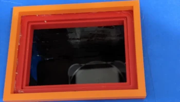 Держатель лампы для отверждения смолы УФ-принтером для 3D.. 2