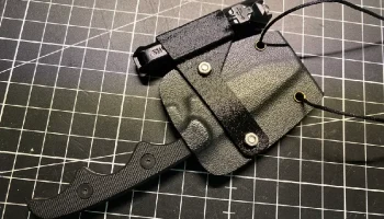 EDC Taschenlampen Halterung f&uuml;r FOX NECK II Шейный нож со... 1