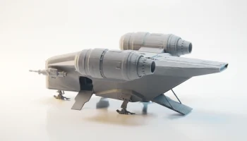 Космический корабль Razor Crest Звездные войны 3D-печать... 4