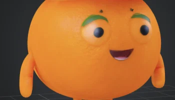 Миниатюрная модель Mr. Orange, многоцветная печать !!!!!!...