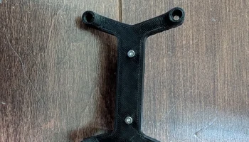 Крепление DIN для платы Mellow Fly Micro 4
