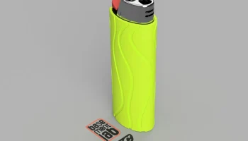 BIC Lighter Cover Studio 3 - Обложка Accendino BIC 1