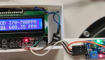 Корпус счетчика газа CO2 на Arduino 1