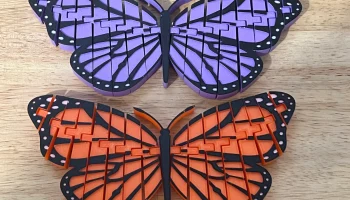 Articulting Monarch Butterfly (Remix) Articulting Monarch Butterfly (Remix)