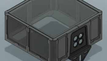 Centauri Carbon 1 - ВЕРХНЯЯ КРЫШКА CC1 ВЫСОТА 172 ММ V1..... 2