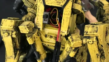 Бой Чужой против Power Loader своими руками со светодиодн.. 7
