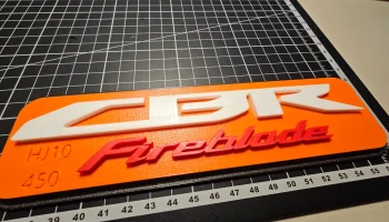 Табличка CBR Fireblade (Honda) (без MMU/AMS)
