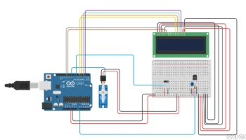 Настенный корпус Arduino с ЖК-дисплеем и переключателем..... 1