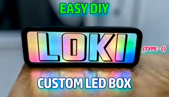 Изготовленная на заказ светодиодная коробка - Easy Print ..