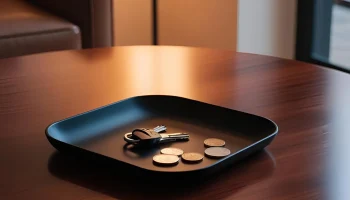 Квадратный дизайн Catchall Tray