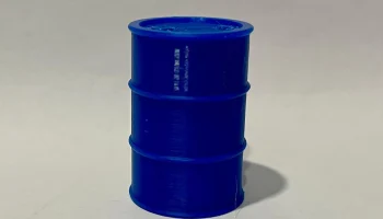 Нефтяная бочка - аксессуары для гаражной диорамы в масштабе  1