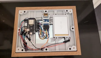 Рамка для метеостанции E-Ink 3