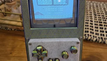 Консоль &micro;NES-CRT-ESP32 V2 2