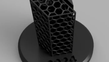 Дизайн второй премии индустрии 3D-печати Chicken120 2024 ... 1