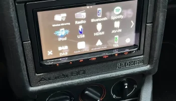 Рамка радиоприемника Kenwood с сенсорным экраном для Audi...