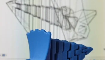 FlexiDinos Теобальд, гибкий трицератопс, отпечаток на мес... 5