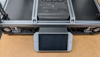 Крепление Voron для дисплея BTT HDMI 5 (работает с дверью Clicky Clacky Door) 5
