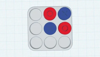 Карманная игра Tic Tac Toe МИНИ