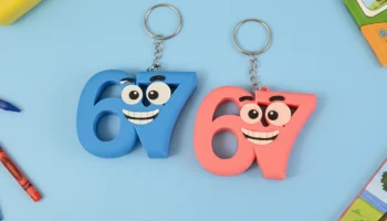 67 Вирусный мем | Брелок