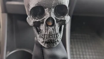 Ручка переключения передач - Череп - Toyota Aygo............