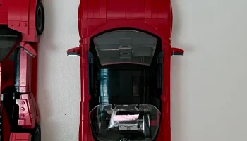 Mattel Brick Shop Hot Wheels '90 Acura NSX Настенное креп... 3